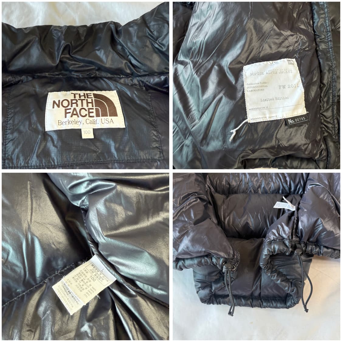 노스페이스 눕시 1996 700LTD 한정판 (XL) 상품이미지5