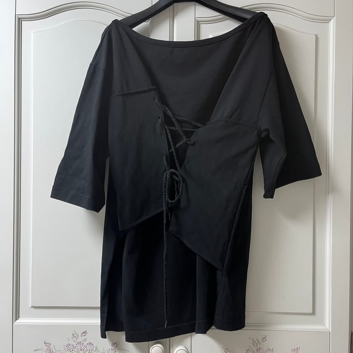 UNBALANCED CORSET OVERSIZED T 상품이미지2