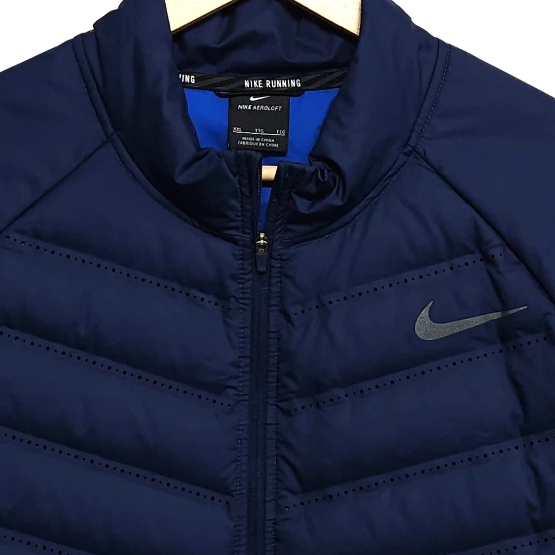 110)NIKE 나이키 에어로로프트 러닝 다운 패딩 점퍼 네이비 상품이미지2
