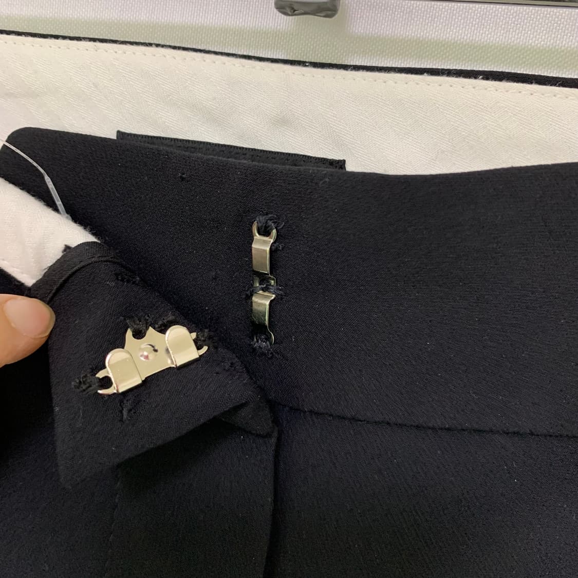 한섬 타임 빈티지 세미 부츠컷 여성 스판 슬랙스 팬츠 28-29인치 상품이미지6