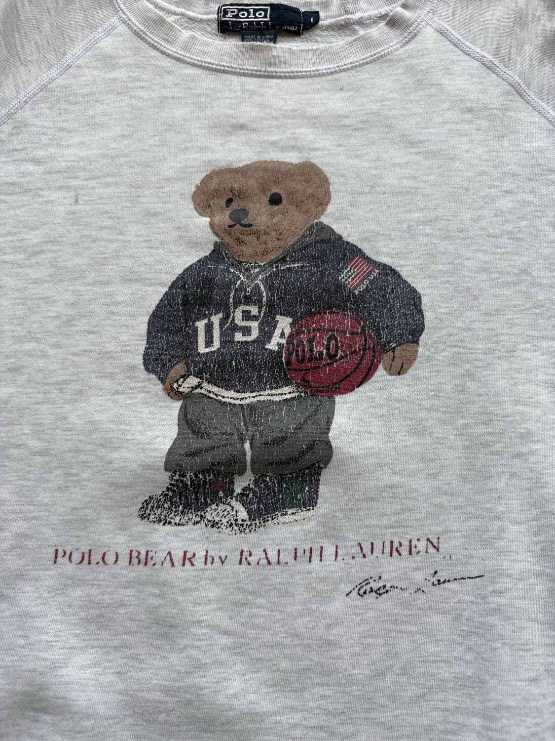 90s 폴로 베어 스웻셔츠 상품이미지2