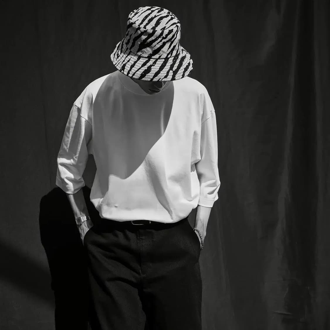 마인데님 지브라 데님 버킷햇 상품이미지7