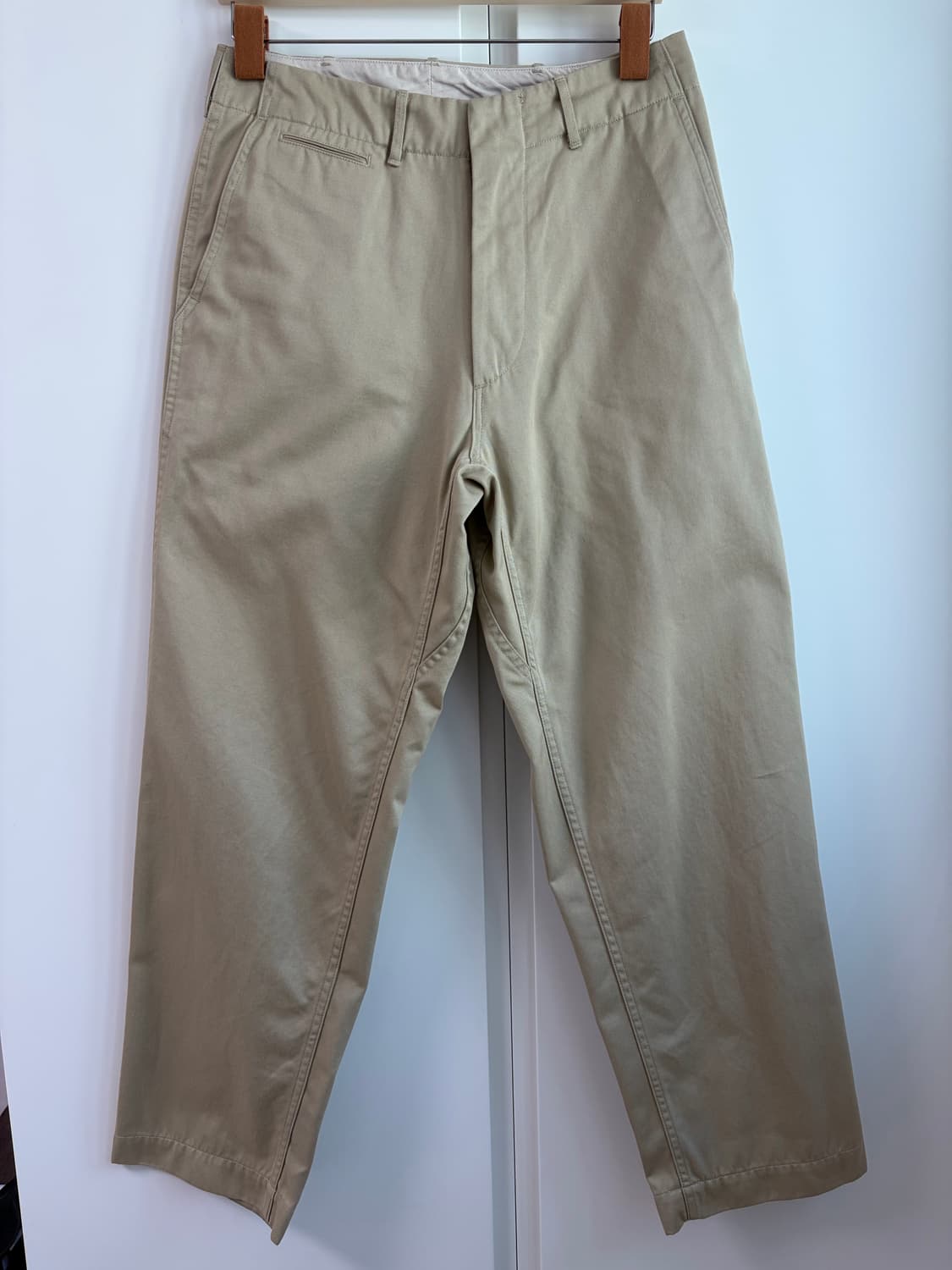 나나미카 와이드 치노 팬츠 카키 30사이즈 상품이미지1