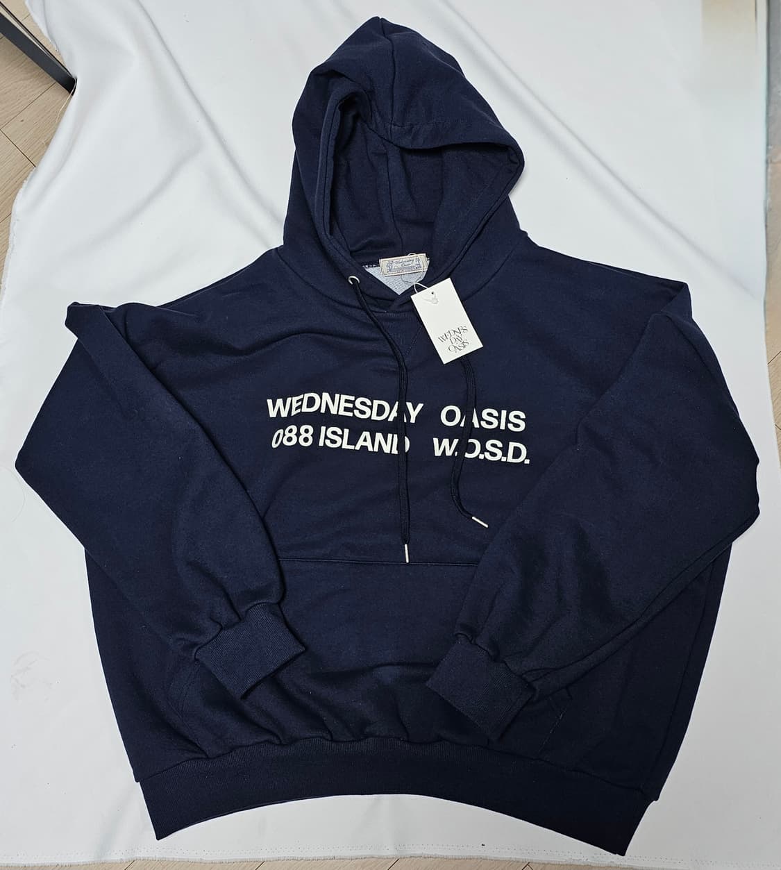 [새제품] 웬즈데이오아시스 후드티 상품이미지2