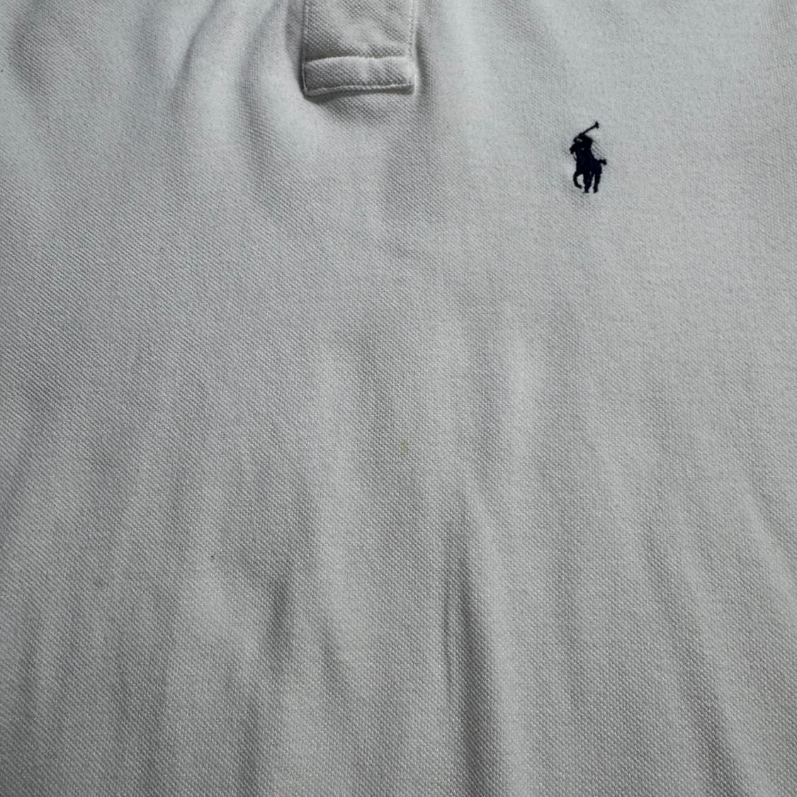 폴로 랄프로렌 화이트 긴팔 카라티 상품이미지2