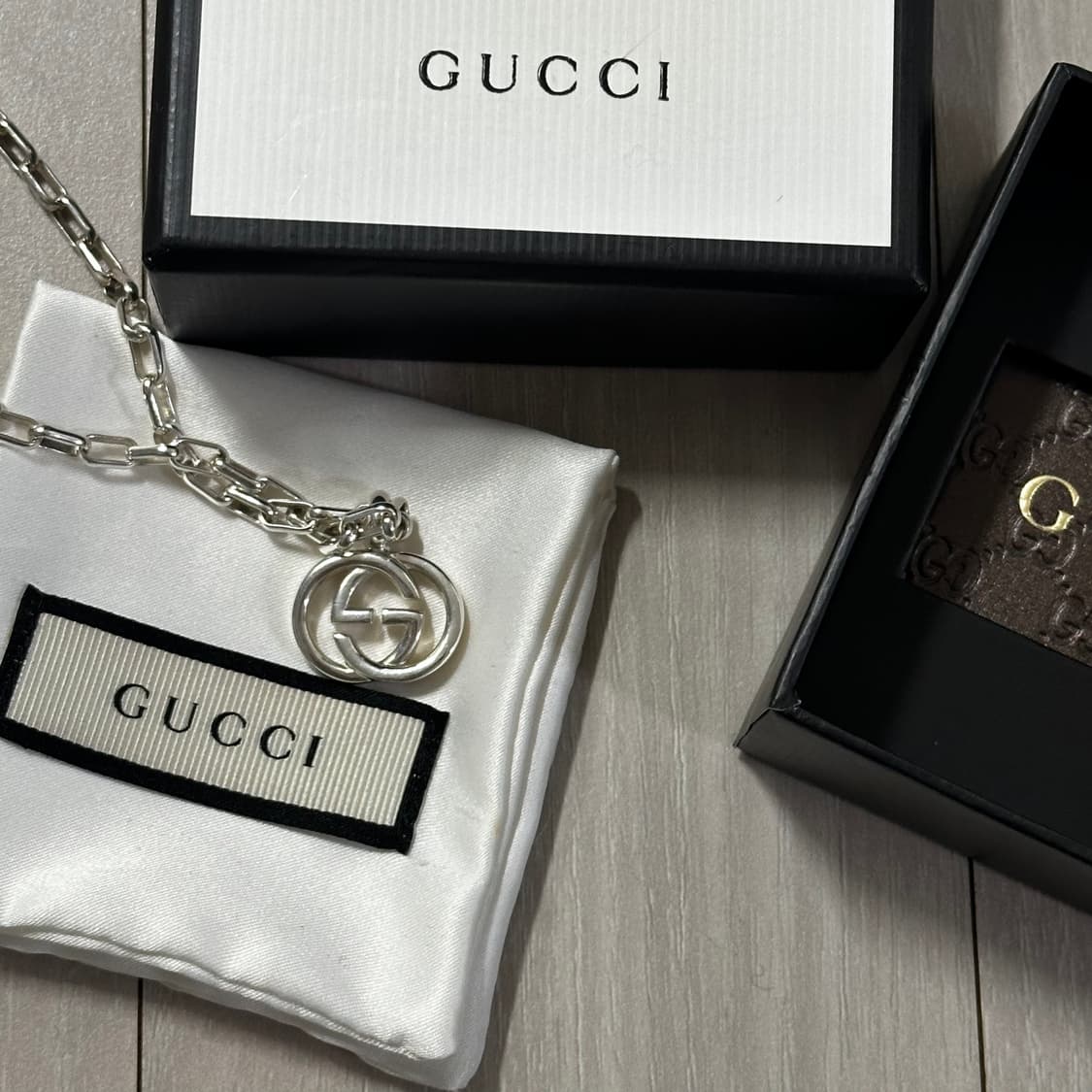 구찌 인터로킹 체인 목걸이 상품이미지2