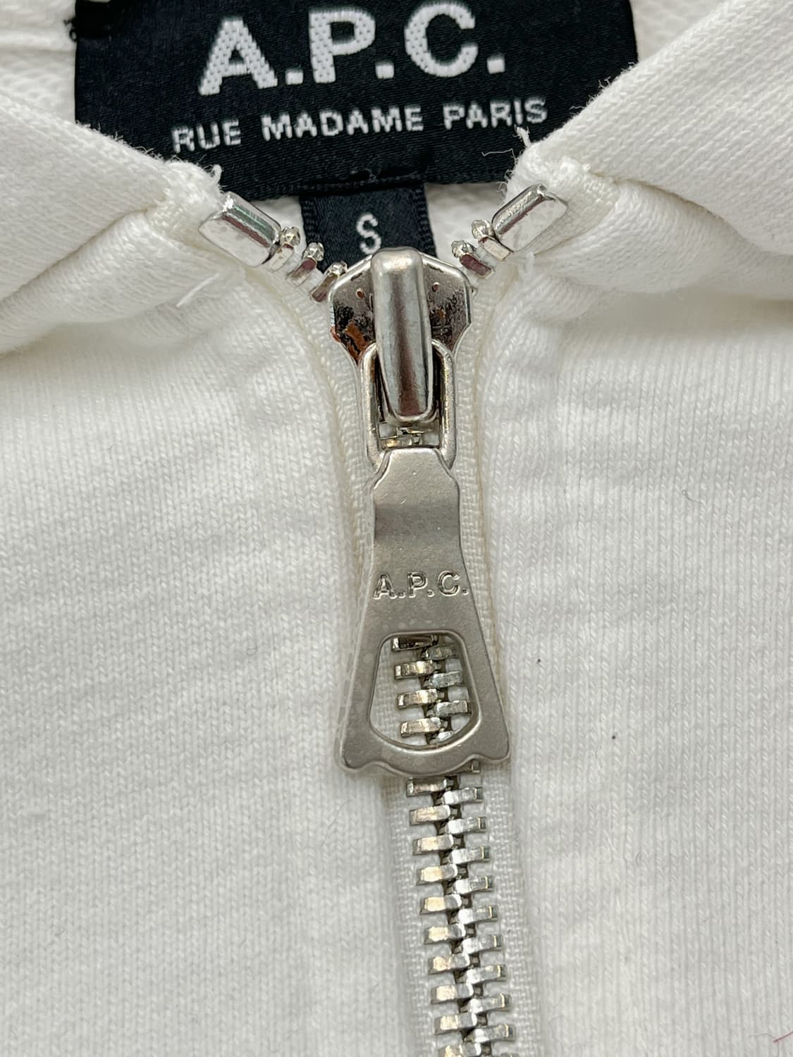 아페쎄 22f/w 로고 집 후디 상품이미지5