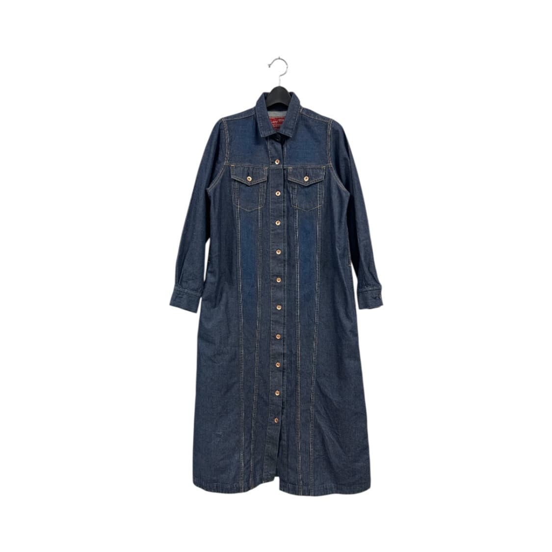 W-M) 써니 클라우즈 JPN 데님 롱 셔츠 원피스 SO-001 상품이미지1