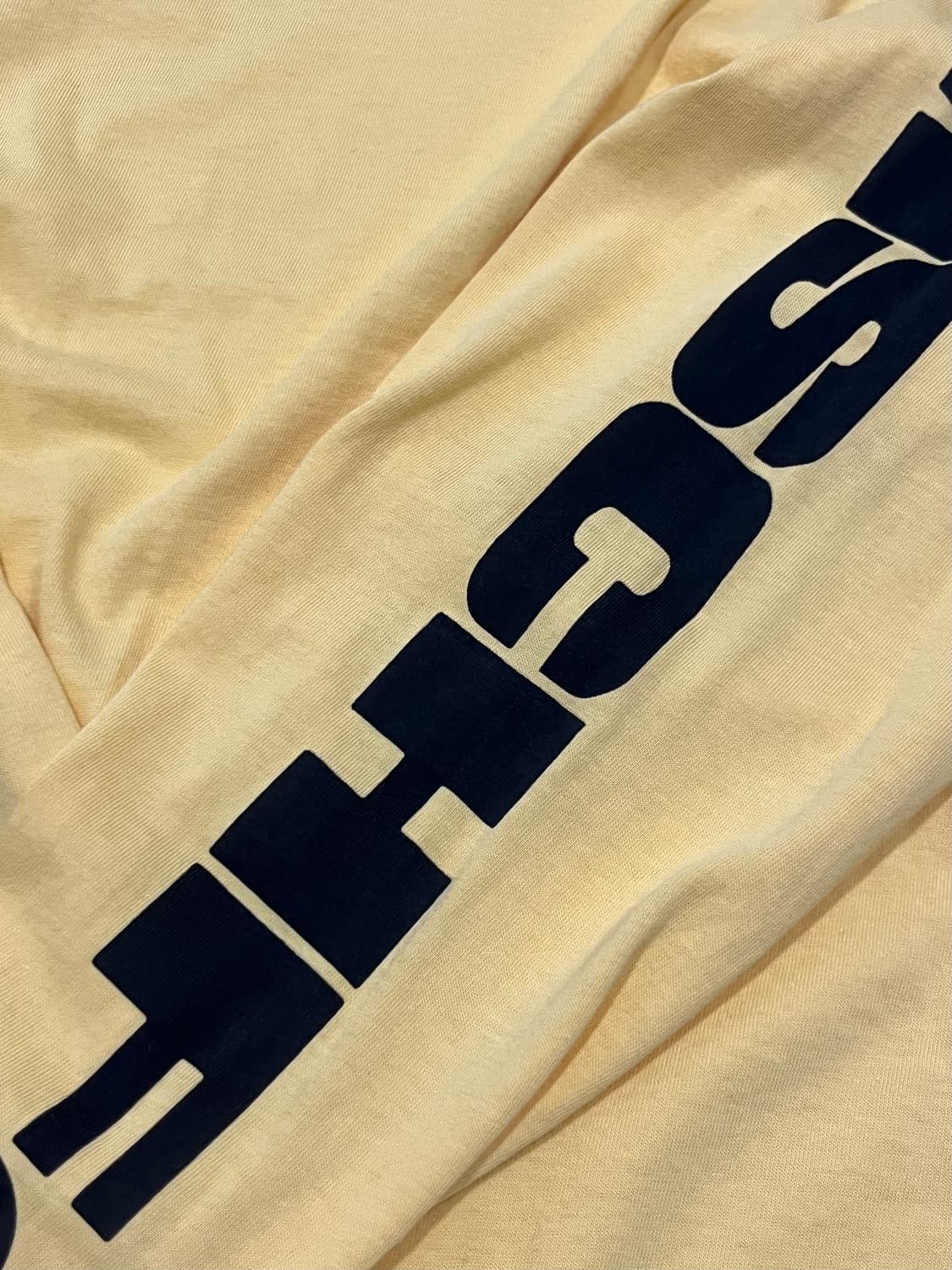 미스치프 20ss 롱슬리브 페일 옐로우 S 상품이미지3