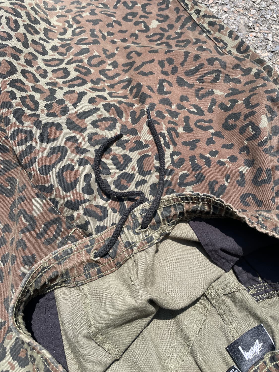 Stüssy Japan Leopard Beach Shorts (L) 상품이미지4
