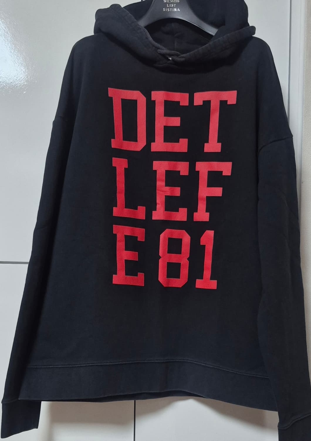 라프시몬스 17fw detlef e81 후드 상품이미지1