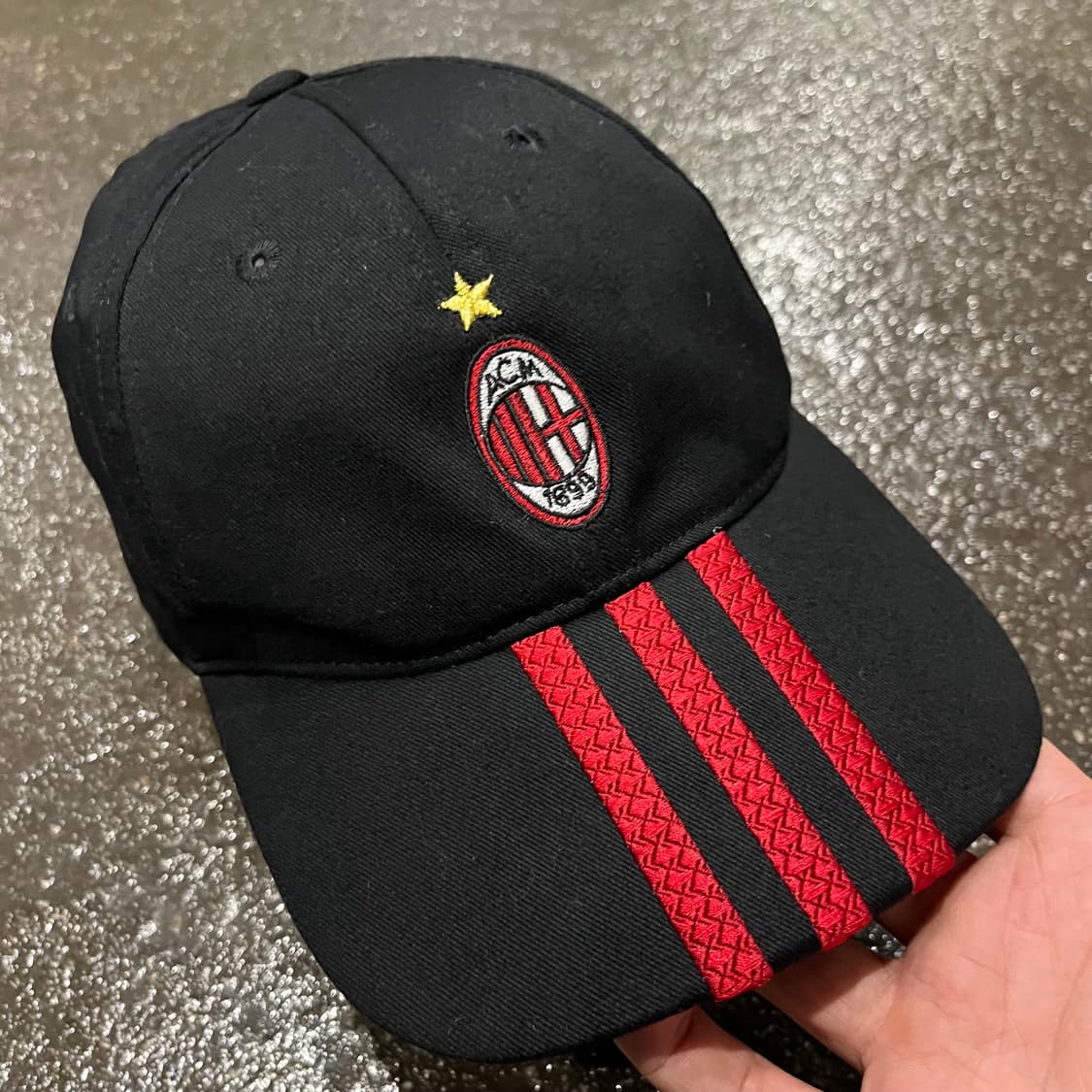 Y2k 아디다스 ac밀란 볼캡 상품이미지2