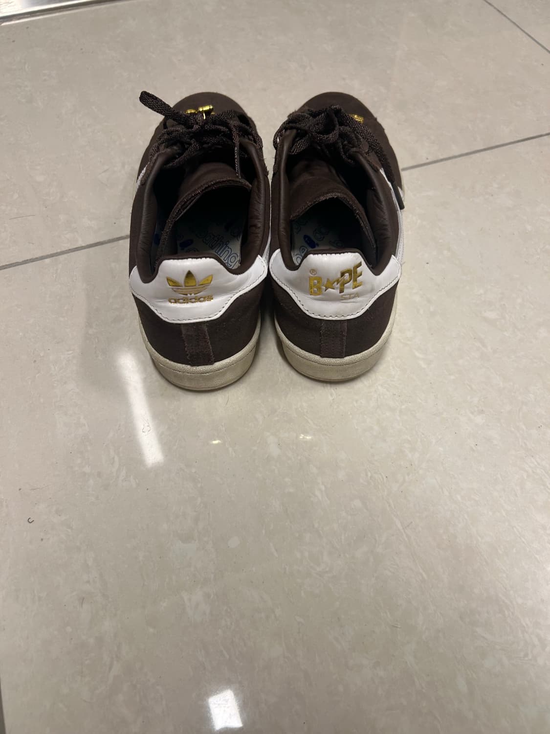 베이프 아디다스 캠퍼스 80s 브라운 260 상품이미지4