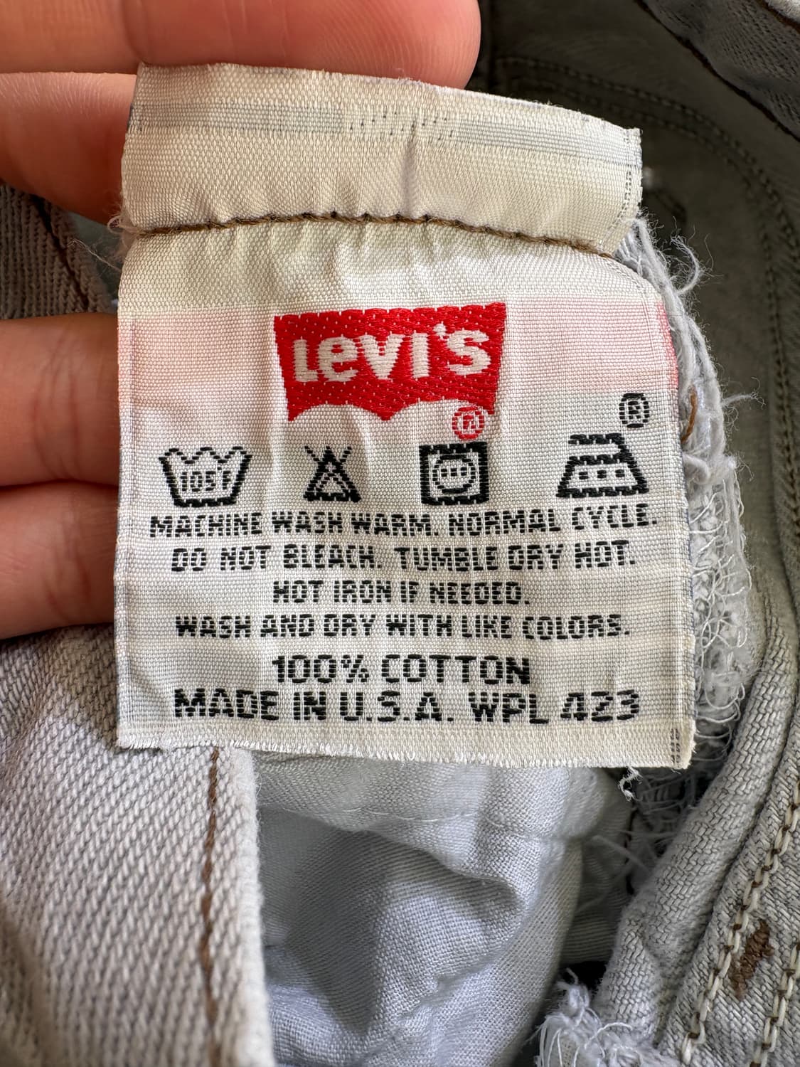 90's LEVIS 501 (Made in USA) 데님팬츠 상품이미지9