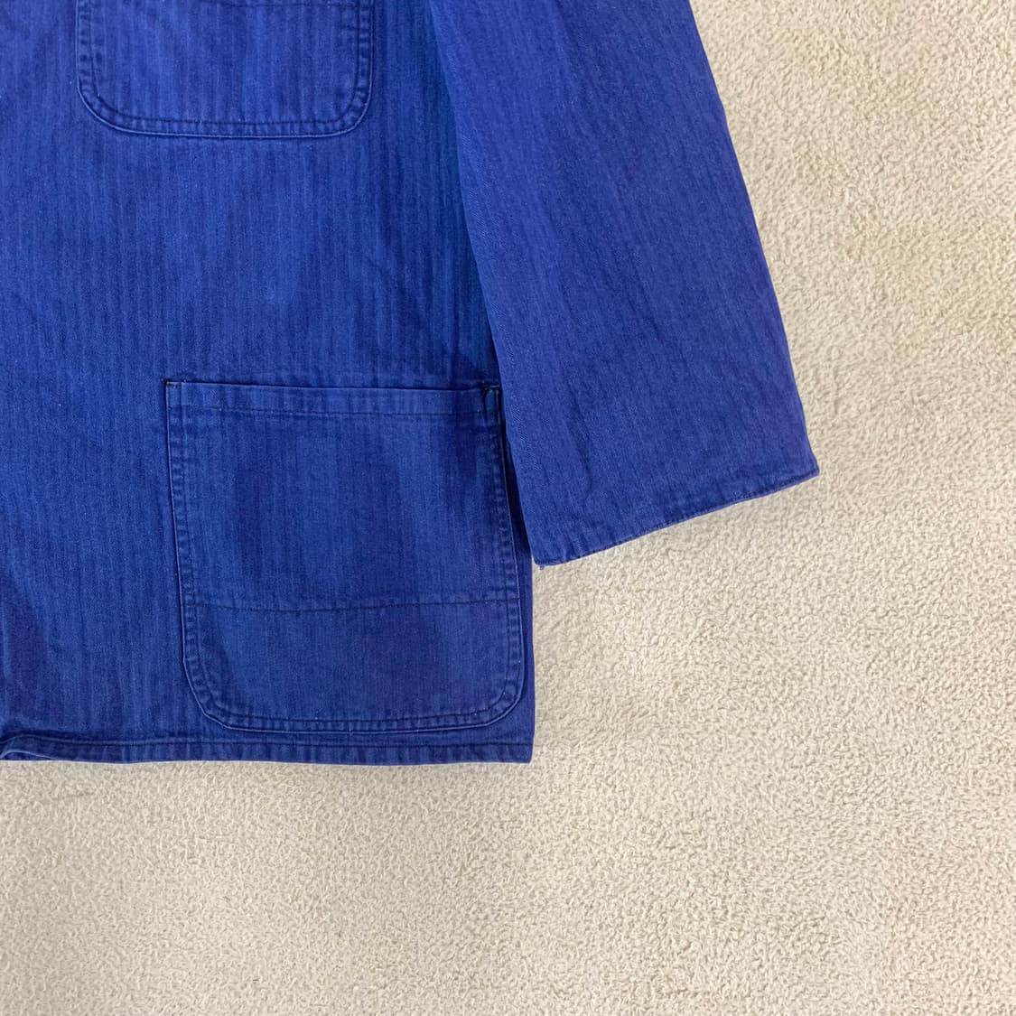 Pionier 프렌치워크 HBT 자켓(56/블루) 헤링본 워크웨어 상품이미지3