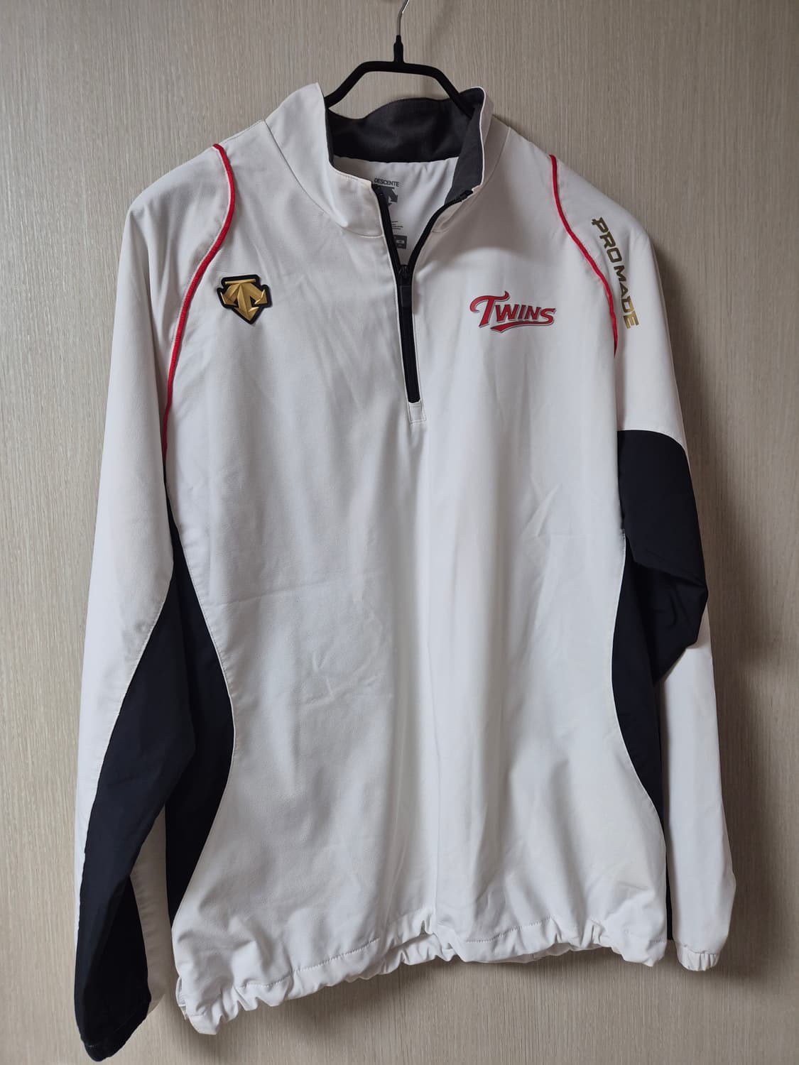 KBO 데상트  LG트윈스 반집업 바람막이 100 자켓 점퍼 상품이미지1