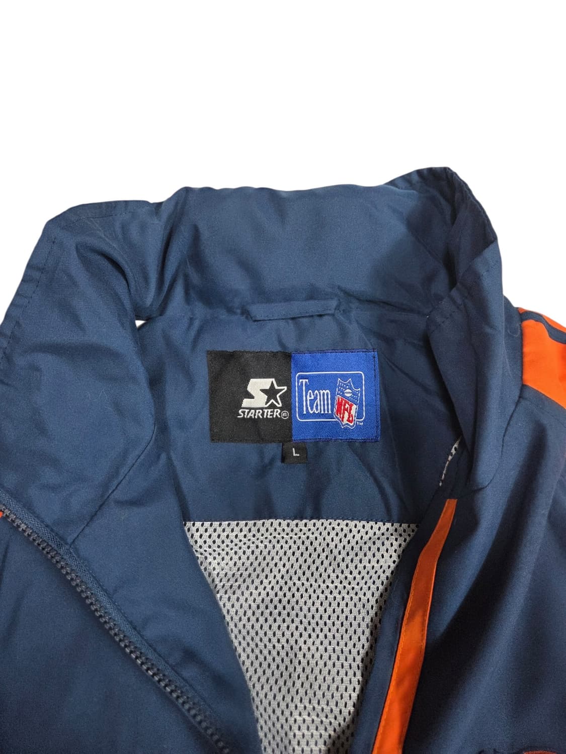 스타터 덴버 브롱코스 후드 바람막이 자켓 L 상품이미지5