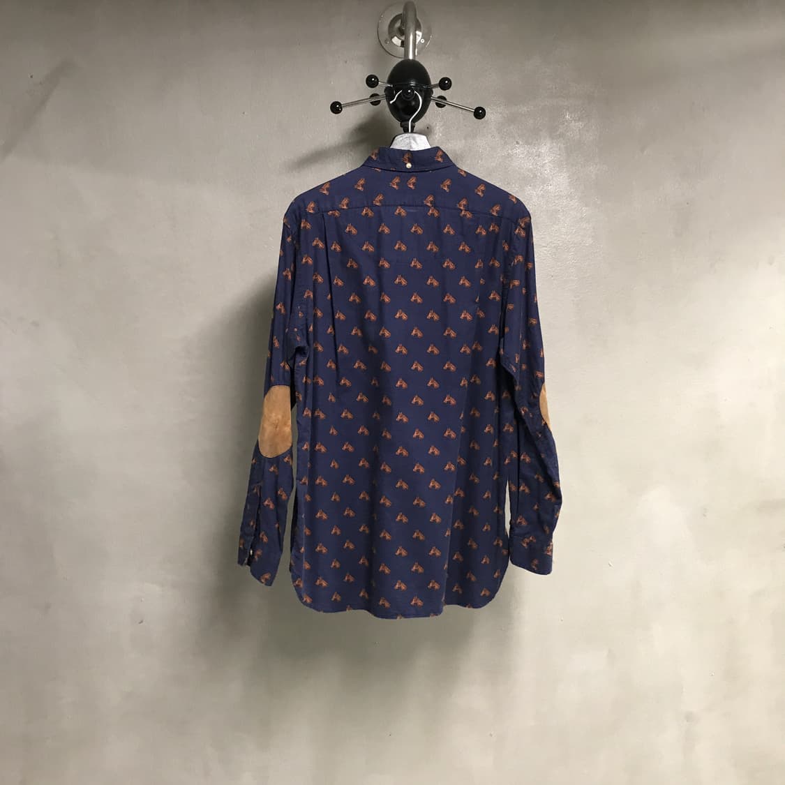 폴로 랄프로렌 패턴 셔츠 네이비 M 상품이미지6