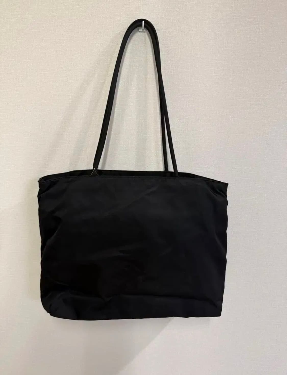 정품 프라다 포코노 나일론 블랙 토트백 숄더백 상품이미지5