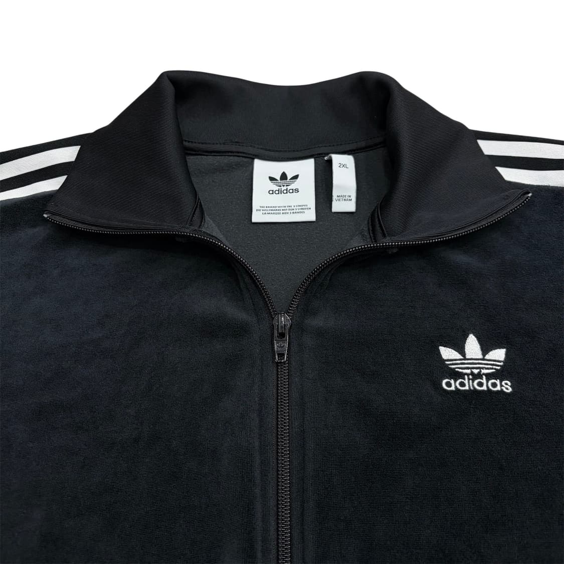 아디다스 벨벳 코지 트랙탑 져지 2XL / 벨루어 블랙 110 xxl 상품이미지3