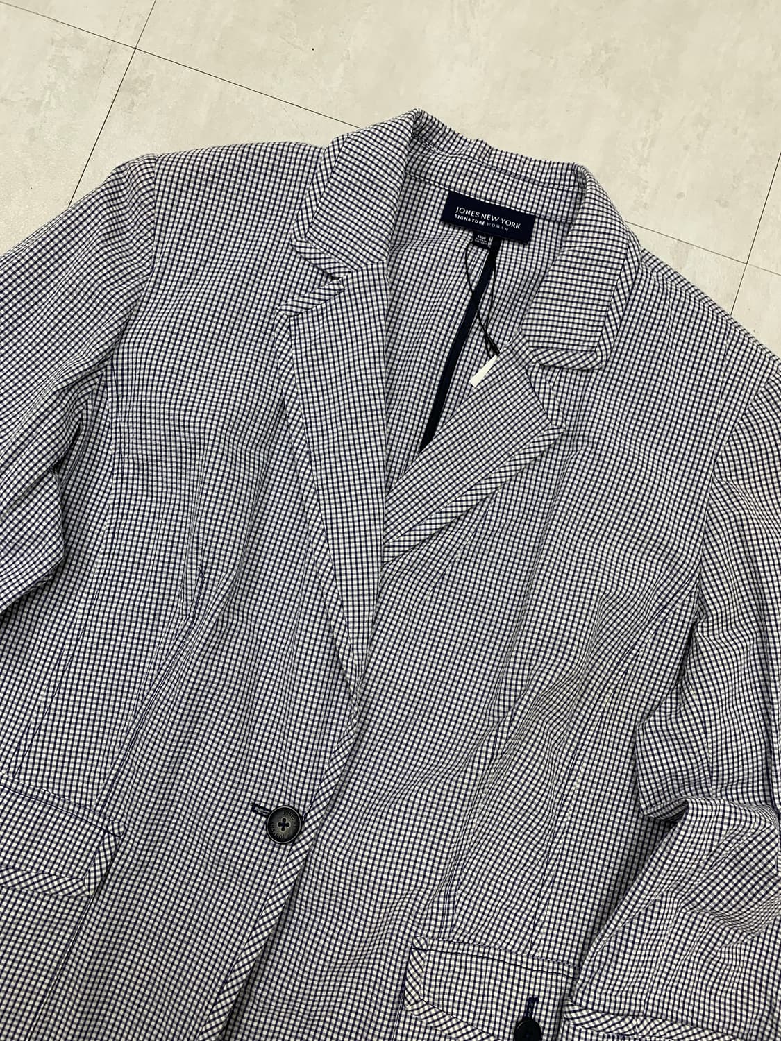 Jones new york 체크 블레이저 #328 상품이미지2