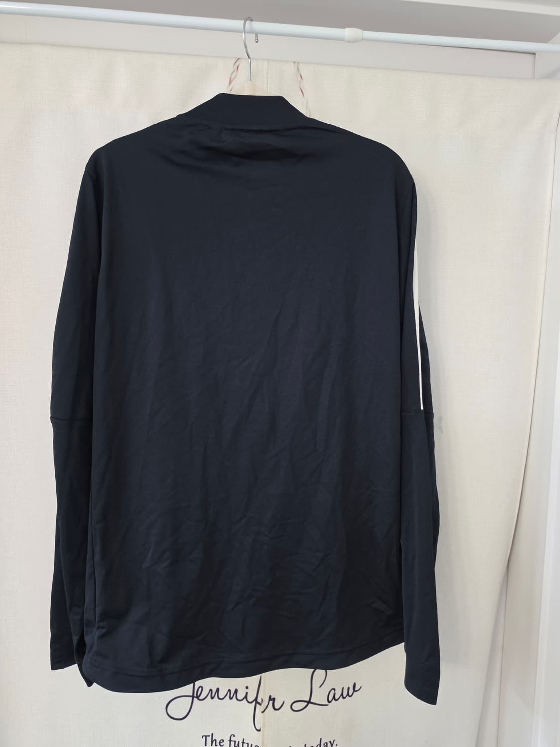 나이키 블랙/화이트 트랙 자켓 상품이미지3