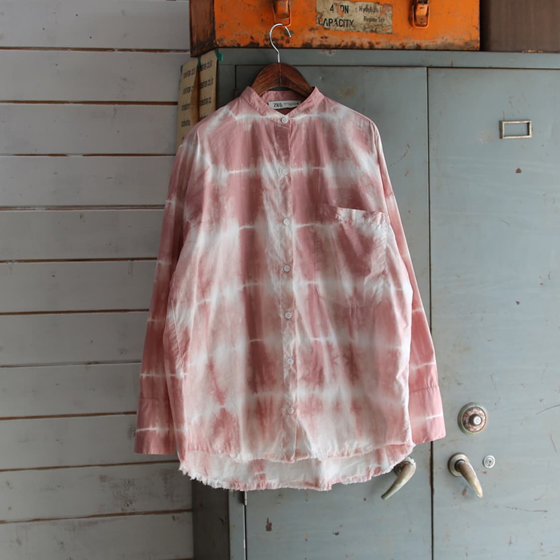ZARA 타이다이 라운드 셔츠 (여성용 M) 상품이미지2
