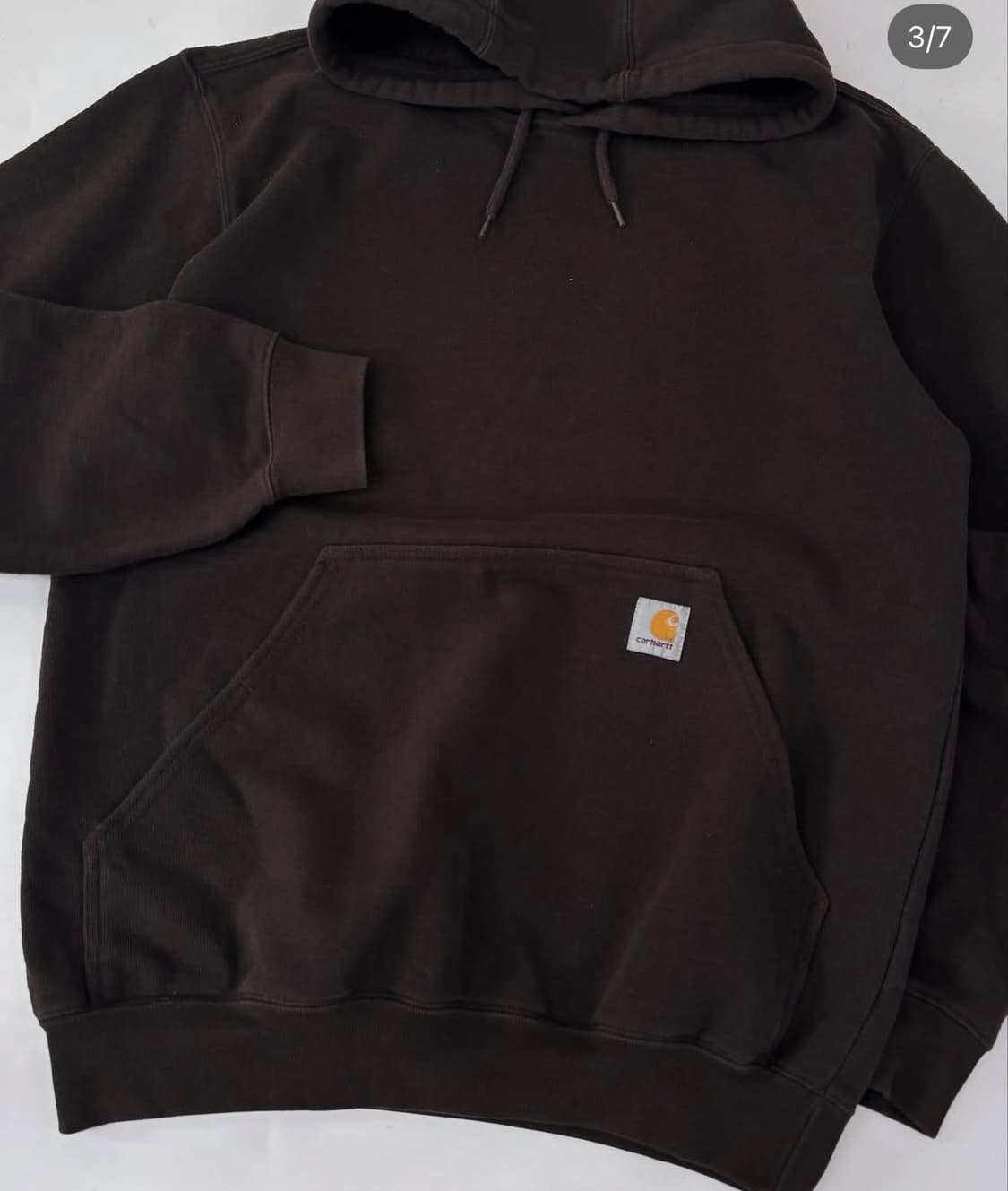 처분) 칼하트 빈티지 딥 브라운 초코 후드티 판매합니다 가격제안 받음 상품이미지4