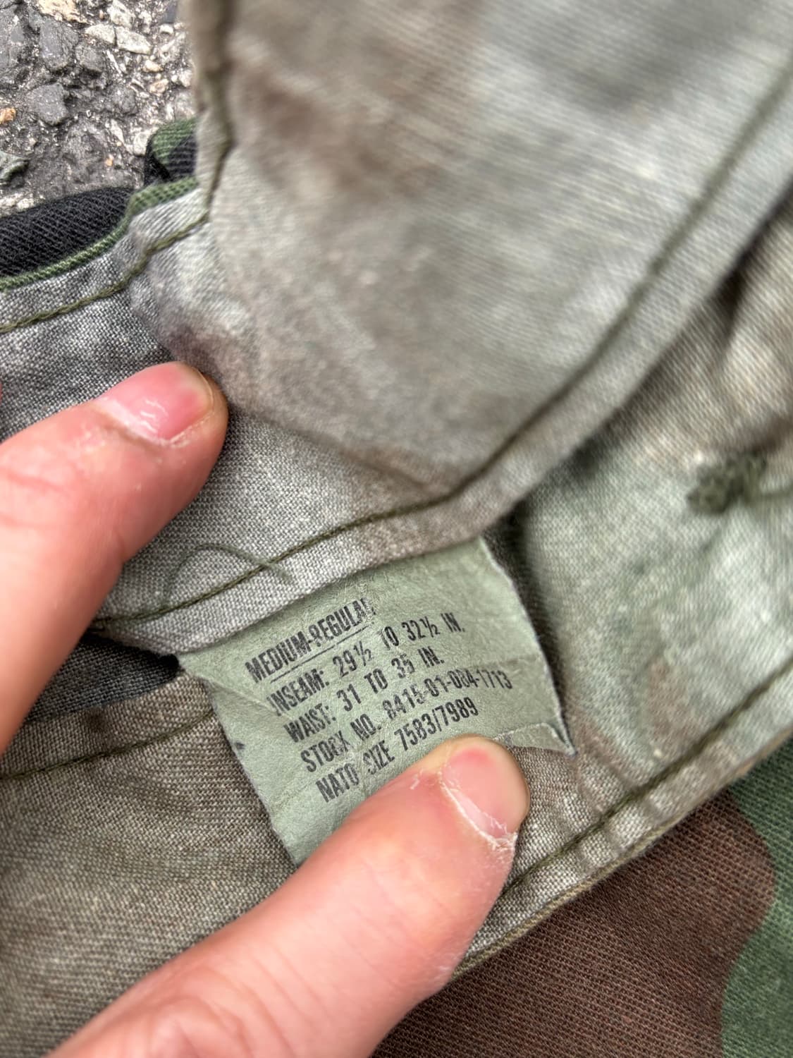 미군 우드랜드 bdu 팬츠 M-R 004 상품이미지7