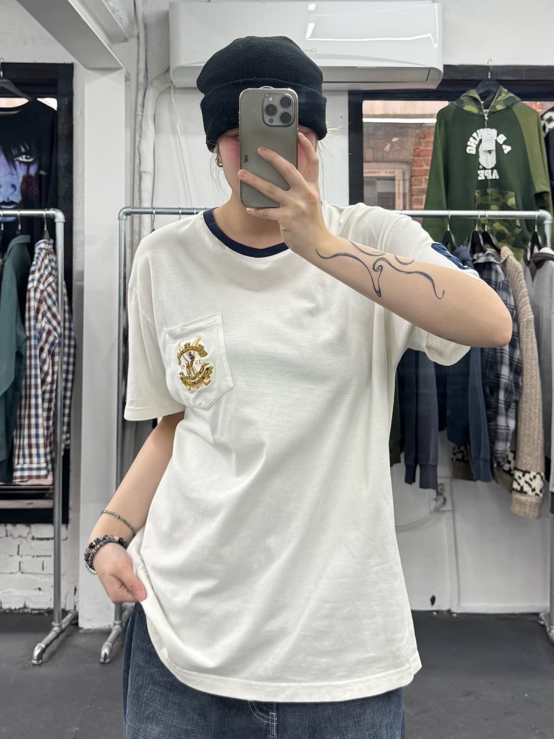 폴로 랄프로렌 포켓 로고 티셔츠 상품이미지1