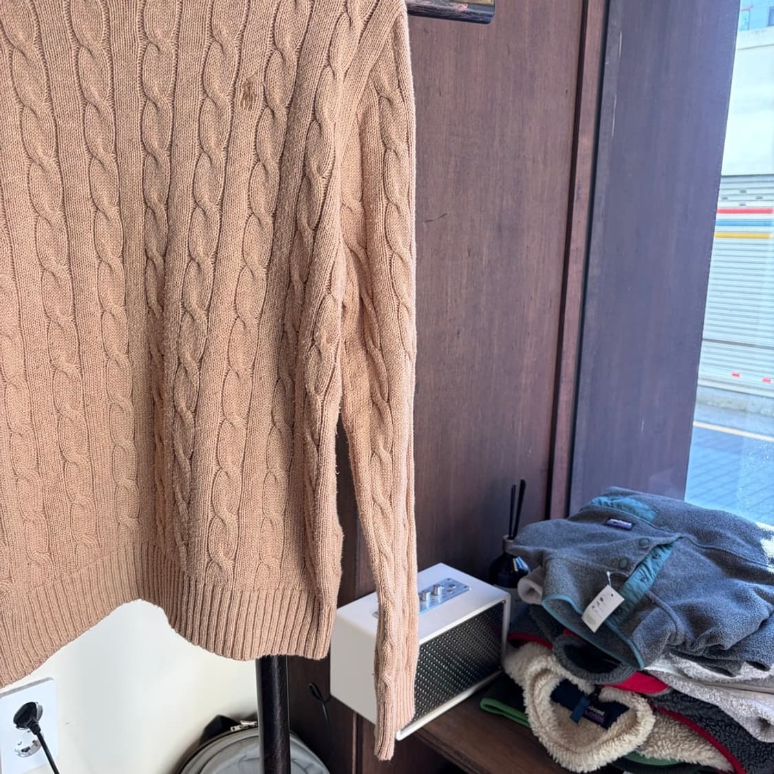 15208 - 폴로 랄프로렌 베이지 케이블 니트 상품이미지4