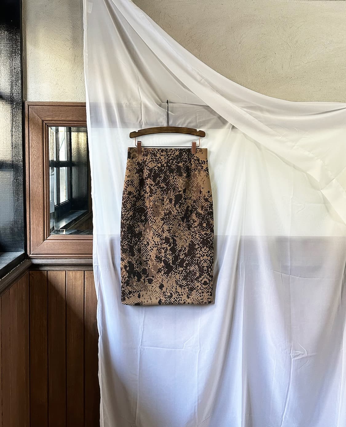 WB ink pattern skirt 상품이미지1