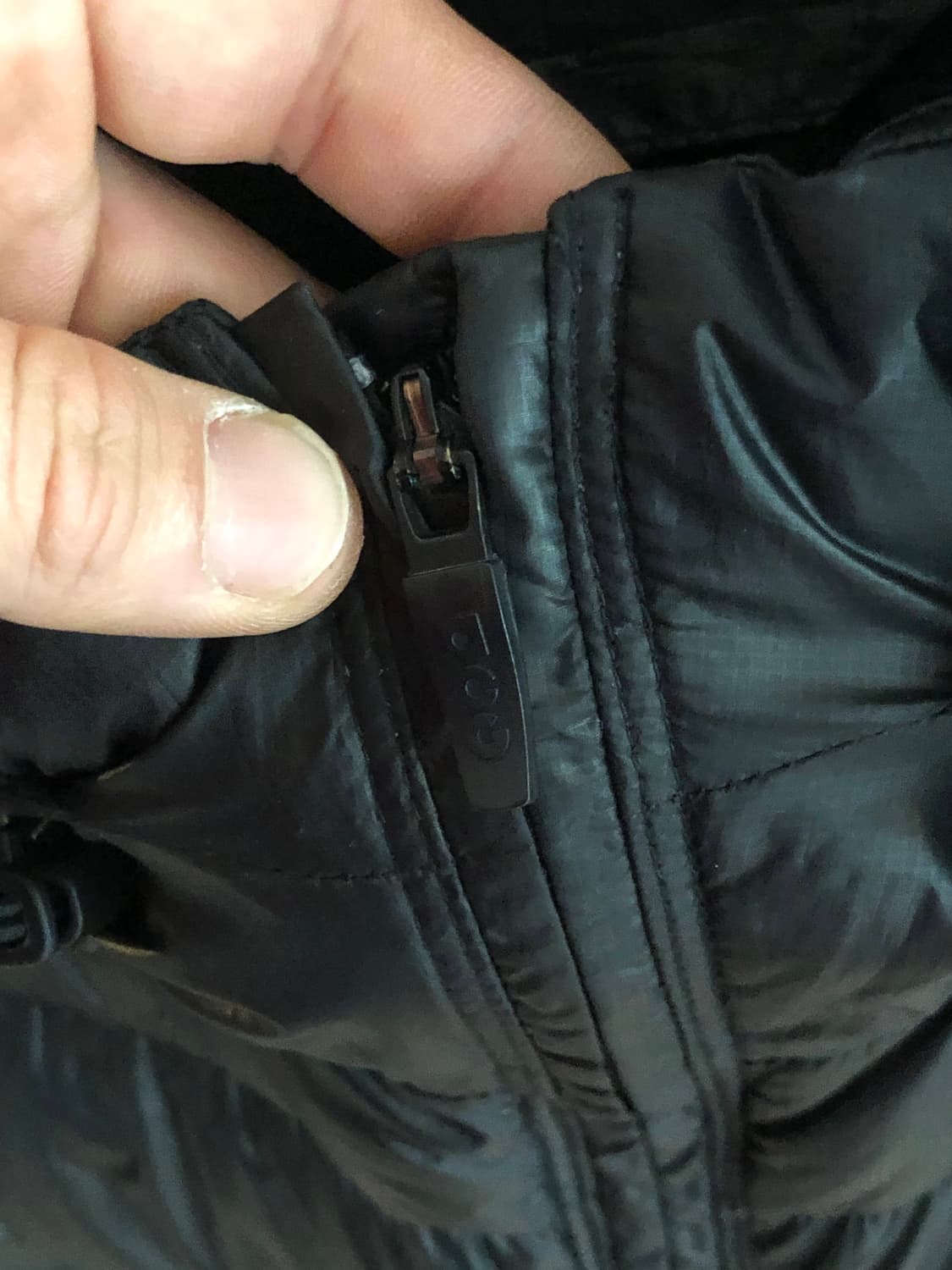 나이키 acg 800필 블랙 구스 다운 여성 L 상품이미지5