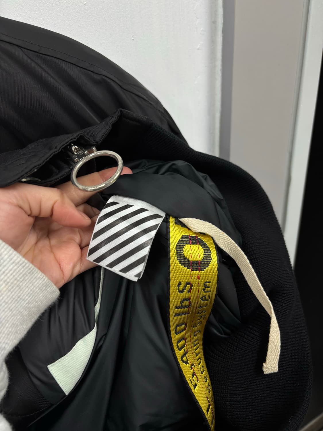 오프화이트 항공 패딩점퍼 상품이미지7