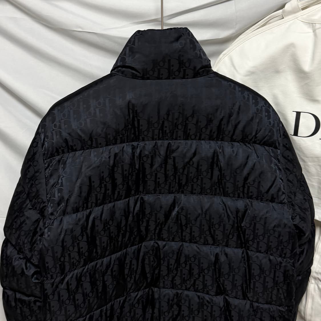 [S+급/50] 디올 오블리크 패딩 블랙 풀구성 상품이미지5