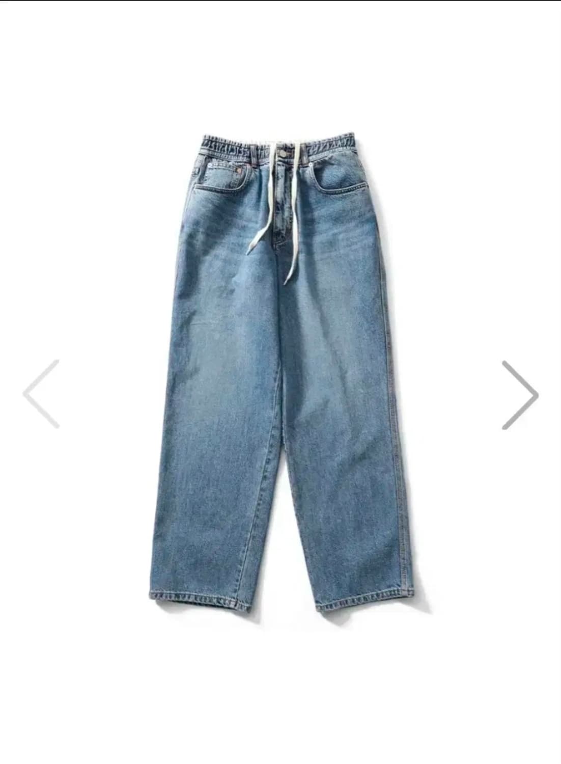 홀리선 NASCA 5포켓 루즈 데님팬츠 M 노멀 네이비 상품이미지4