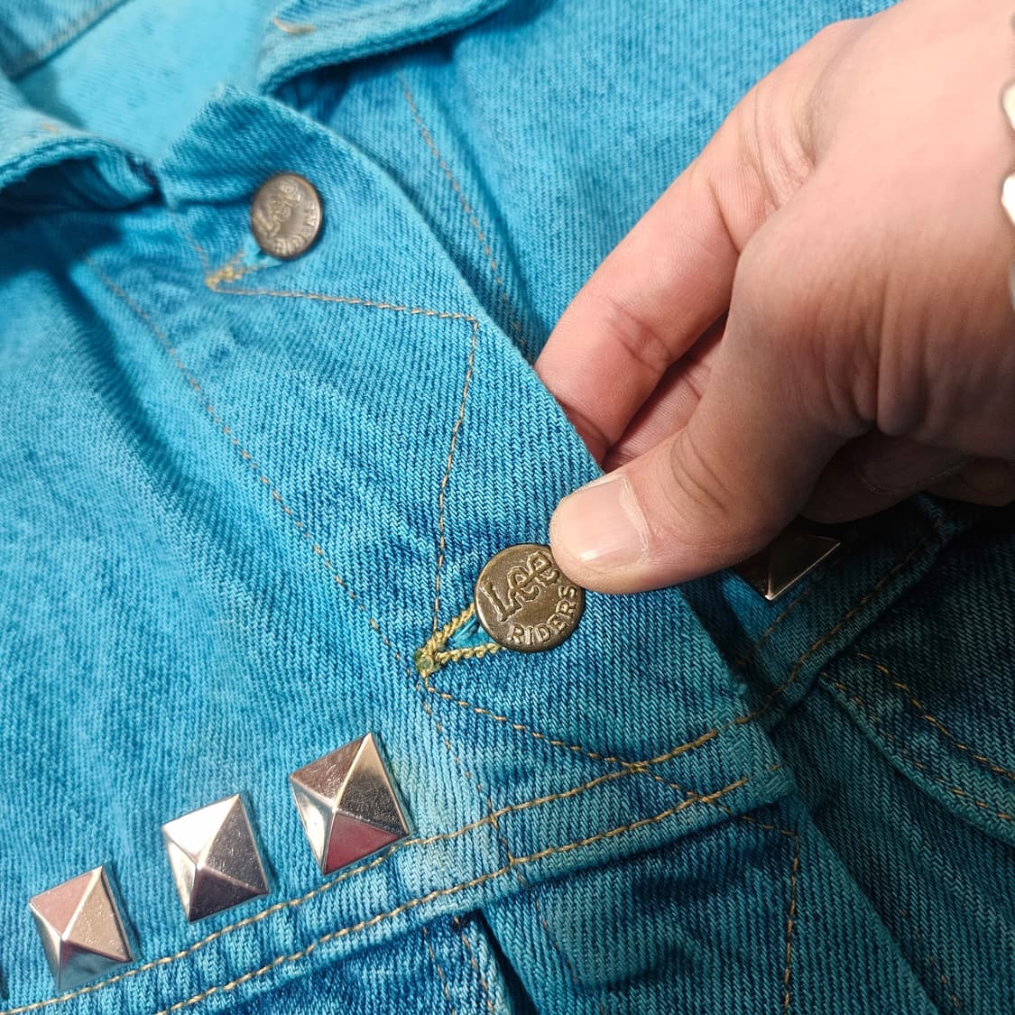 리(Lee) 90's in USA 빈티지 징's 데님 M size 상품이미지5