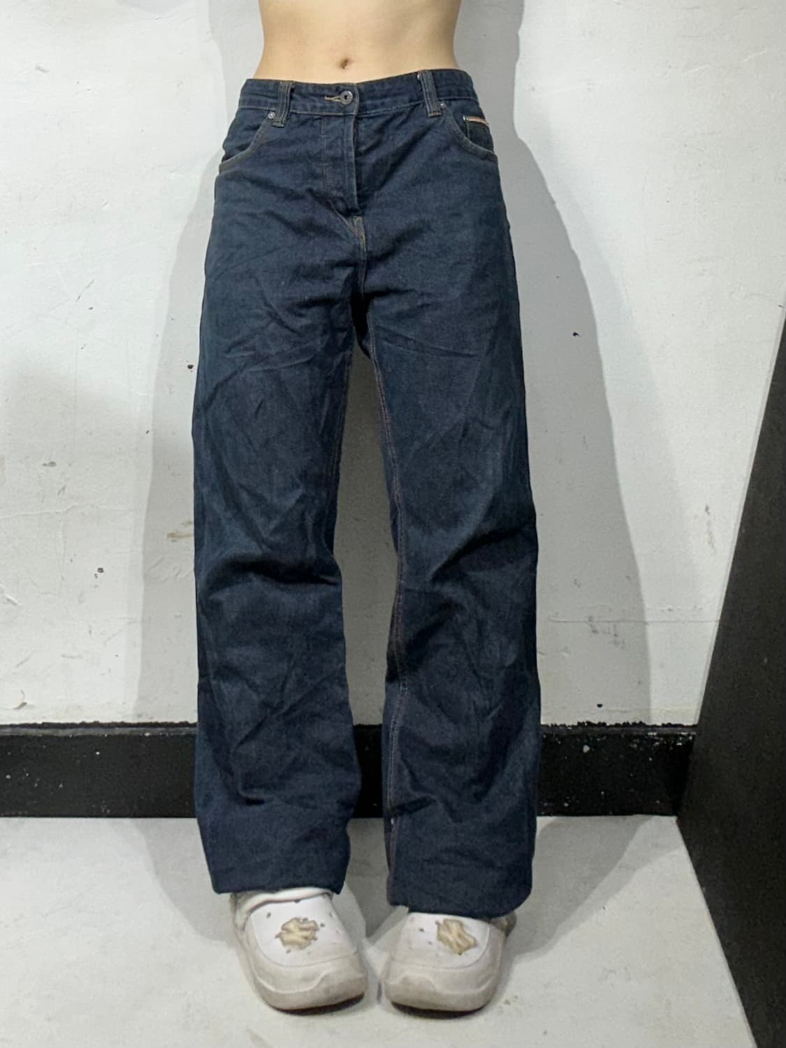 00s 팀버랜드 진청 와이드 데님 팬츠  상품이미지2