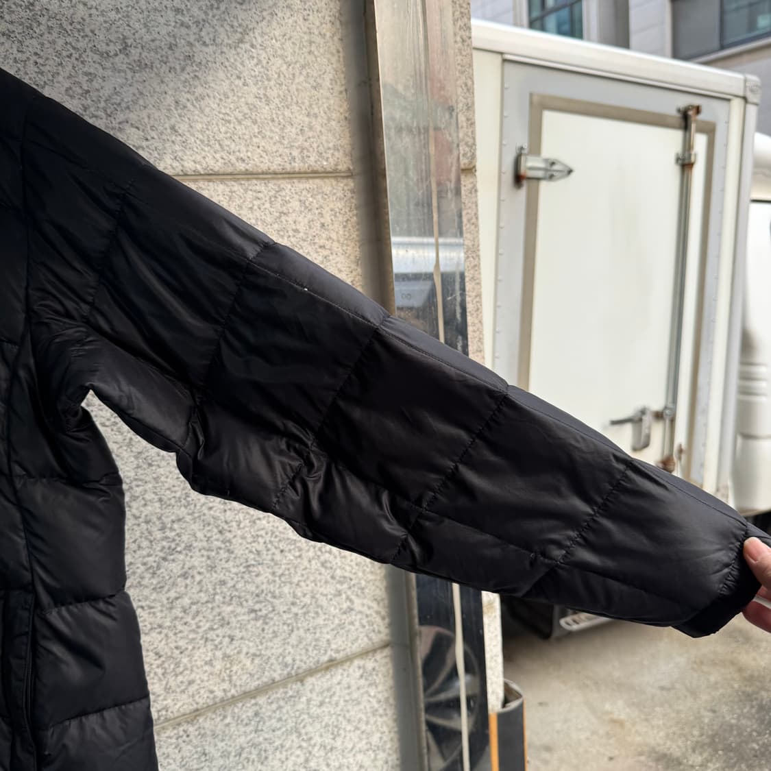 노스페이스 600 퀼팅 블럭 패딩 상품이미지7