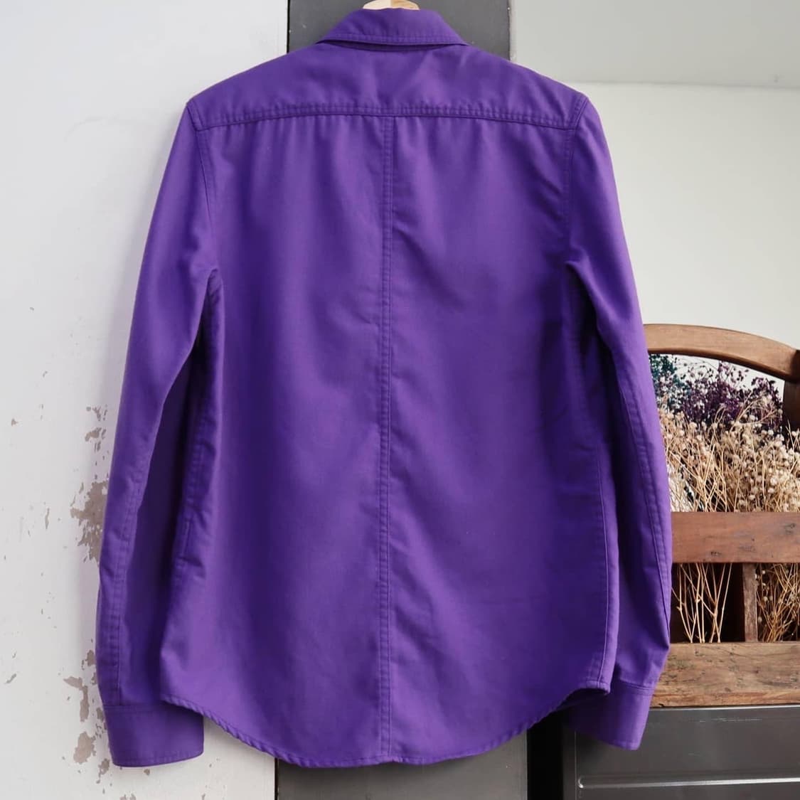 A.P.C 투포켓 울&나일론 셔츠 상품이미지5