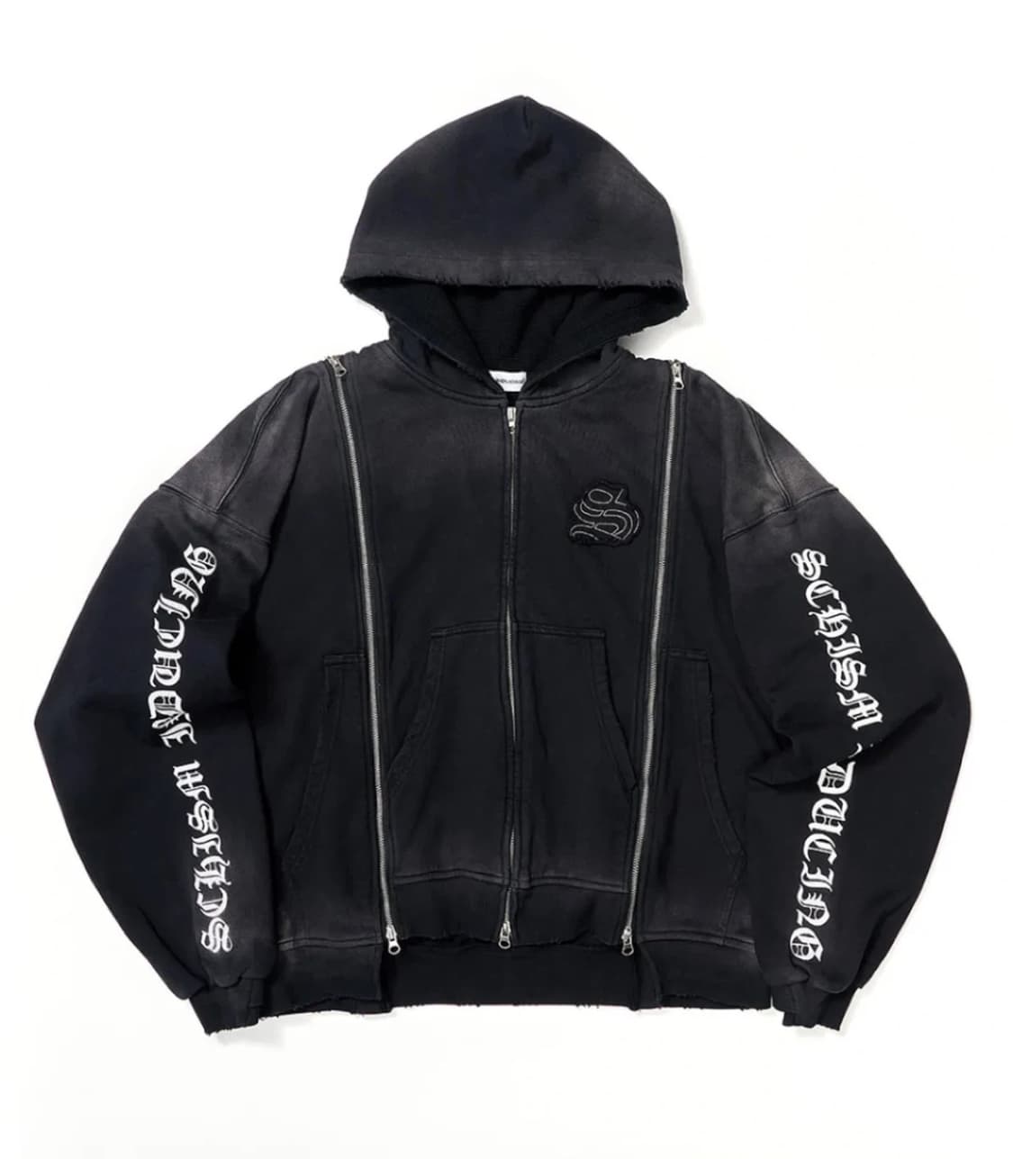 스키즘 인듀싱 후드집업 블랙 M 상품이미지1