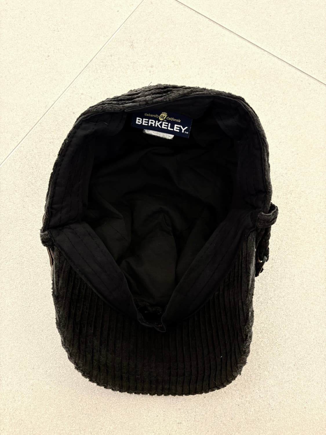 코듀로이 벨트 헌팅캡 상품이미지5