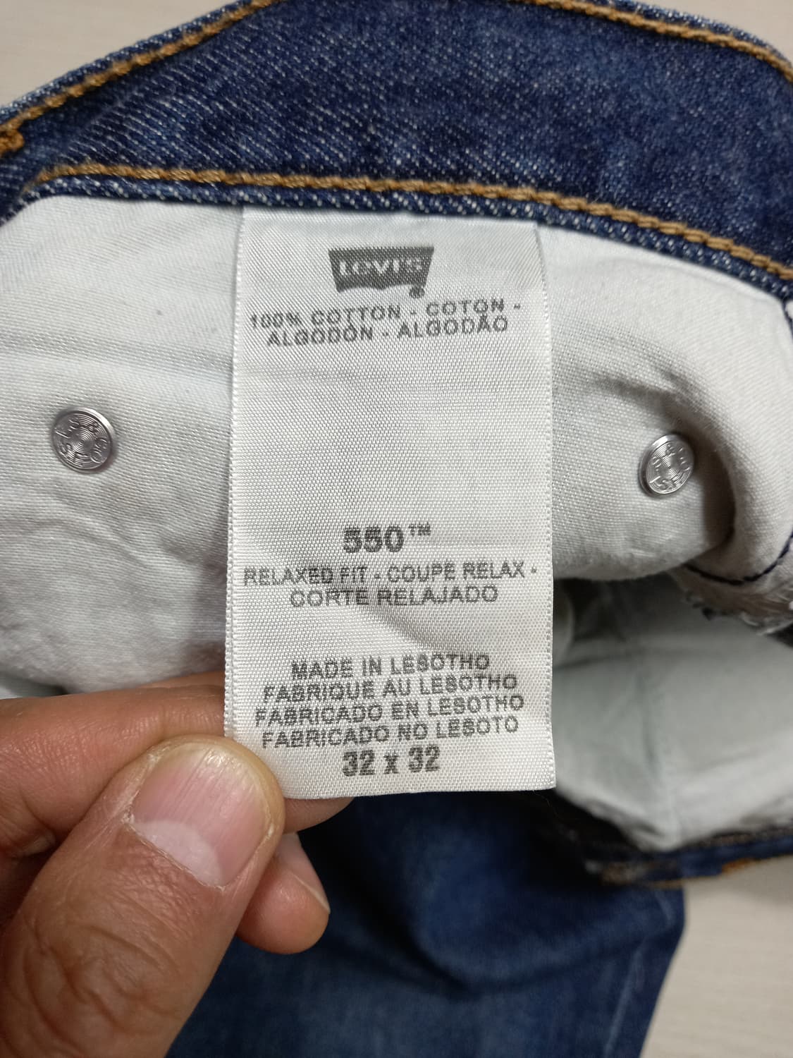32 리바이스550 RELAXED FIT 진청 32-283 상품이미지9