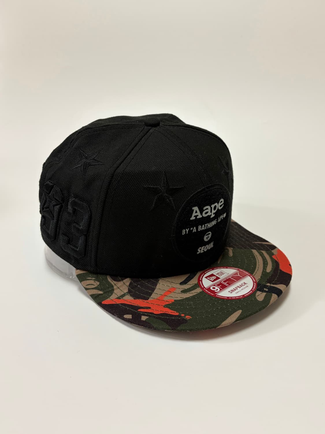 뉴에라 x 에이프Aape 서울 한정판 스냅백 상품이미지2