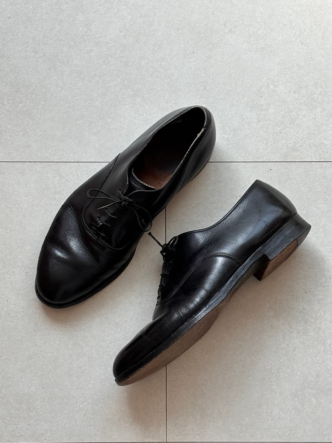 Vintage Alden 932 Plain Toe Blucher 8D 상품이미지7