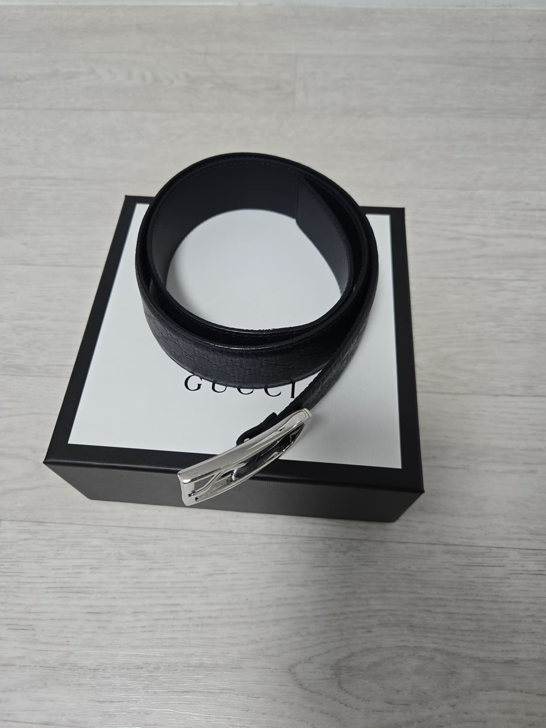 구찌벨트팝니다 네이비색상 상품이미지1