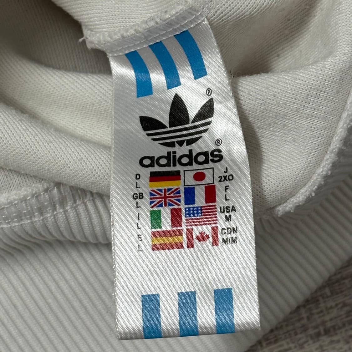 Adidas 아디다스 흰빨 후드 져지 상품이미지3