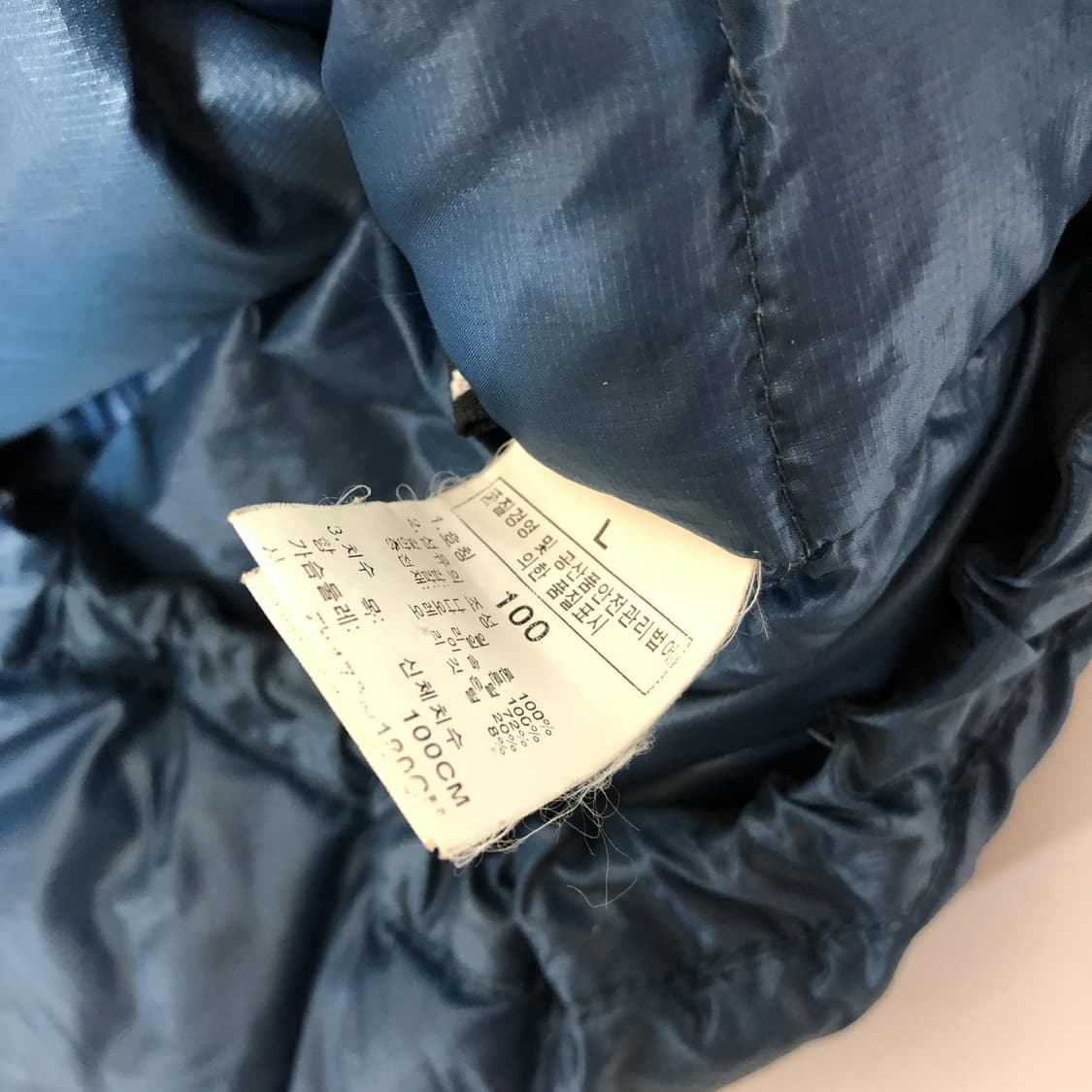 노스페이스 경량패딩 L 상품이미지8