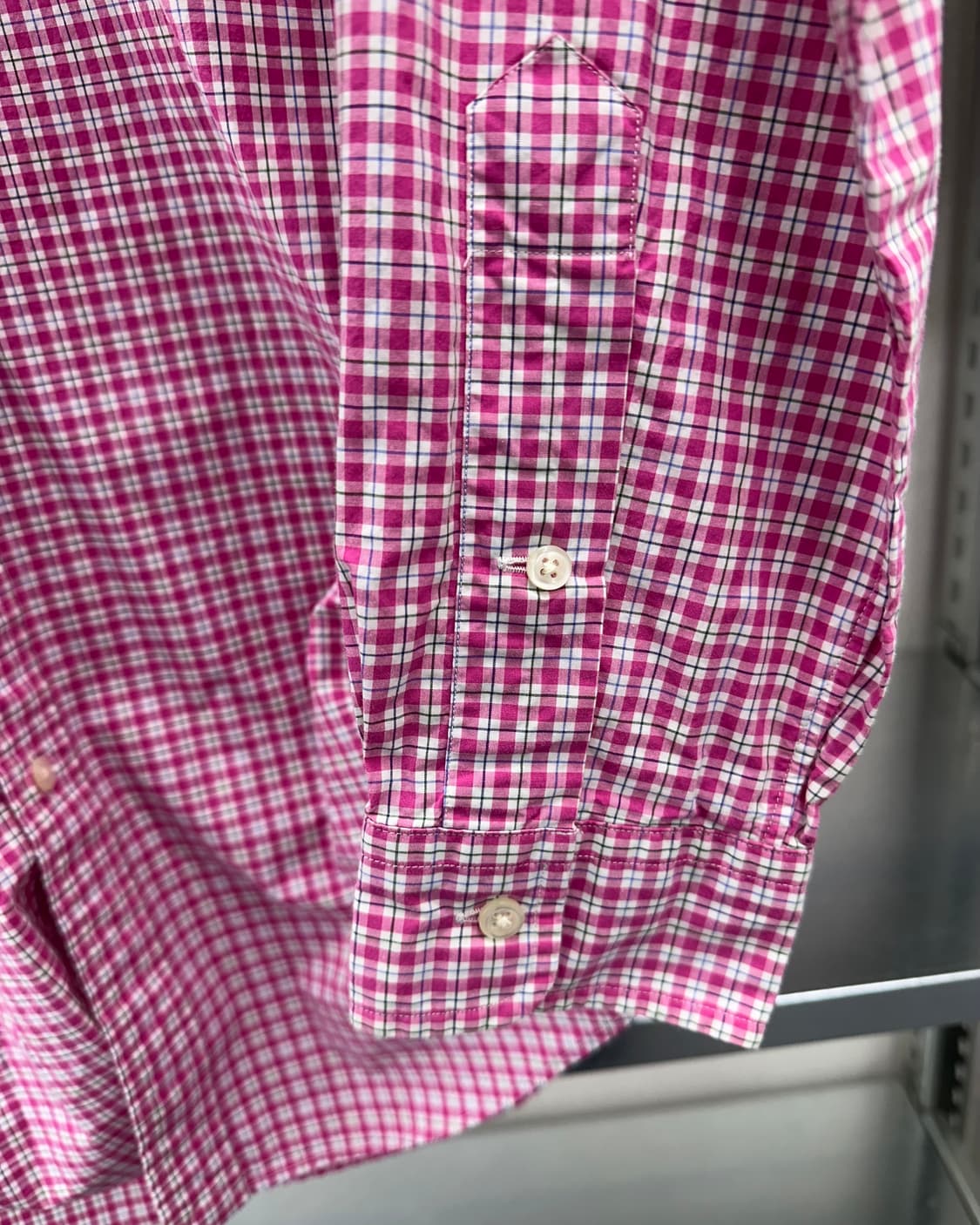 (S)랄프로렌 체크 셔츠-M1407 상품이미지5