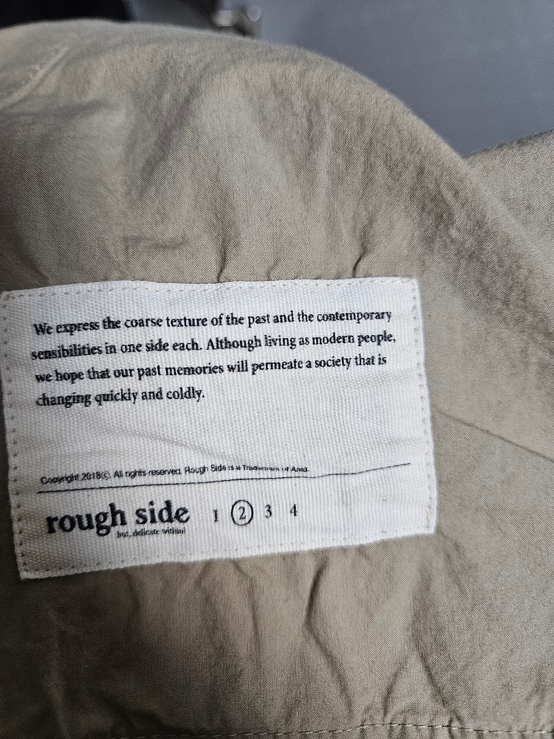 러프사이드 25fw 레귤러 치노 카키베이지 상품이미지3